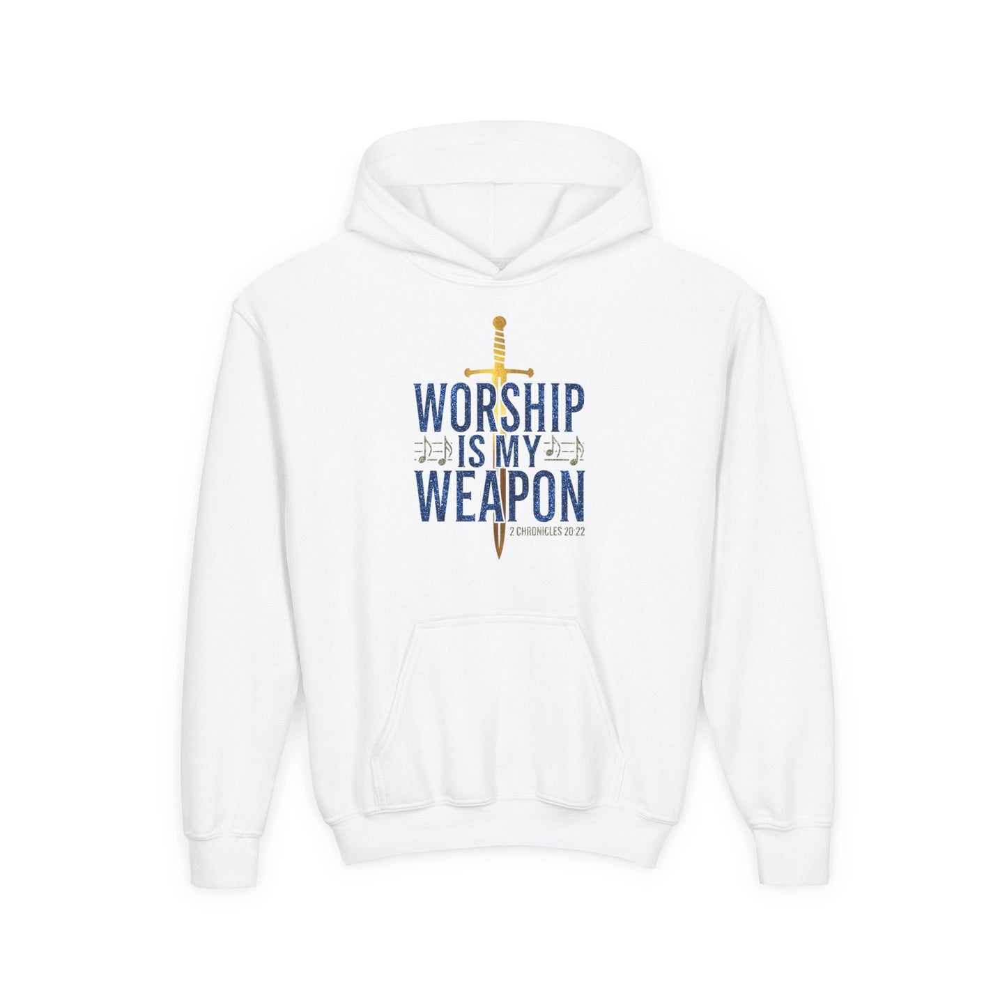 Worship is My Weapon Youth Hoodie