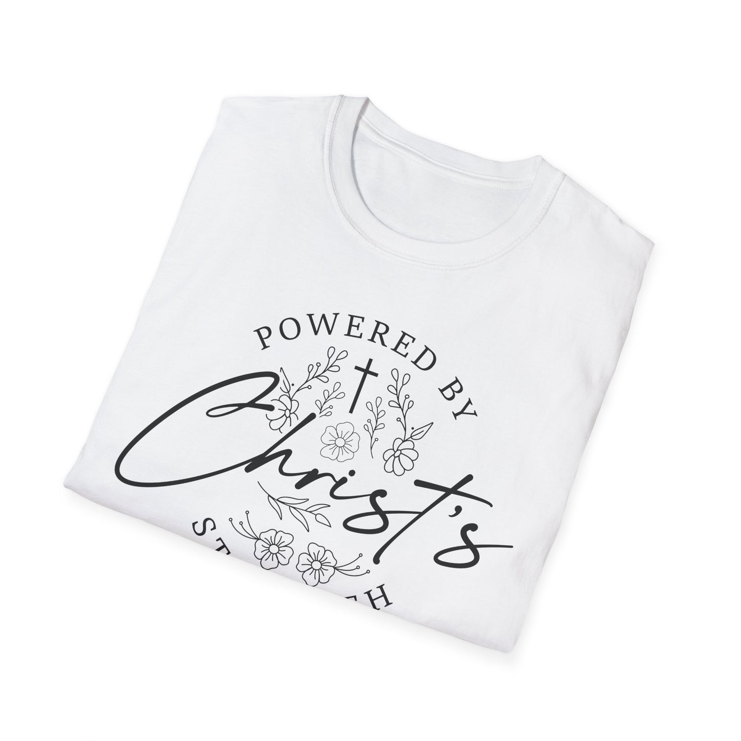 Powered by Christ’s Strength Tee