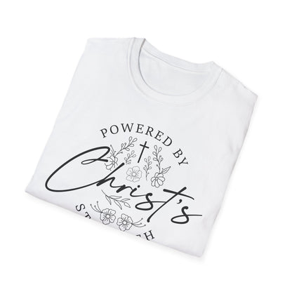Powered by Christ’s Strength Tee