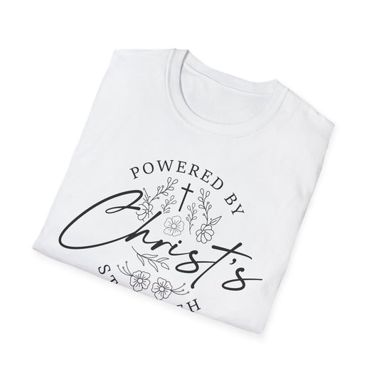 Powered by Christ’s Strength Tee