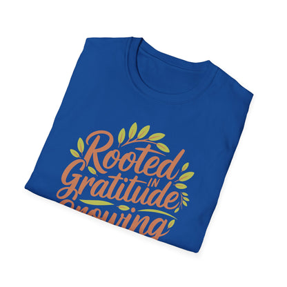 Rooted in Gratitude, Growing in Faith Tee