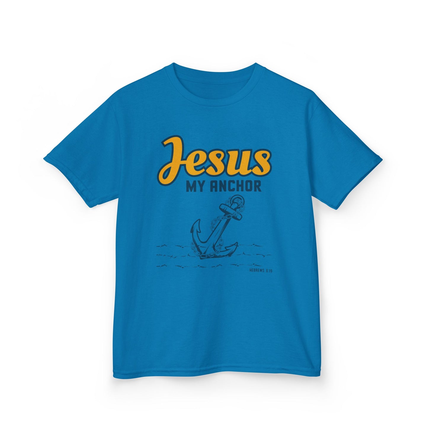Jesus My Anchor Kids Tee