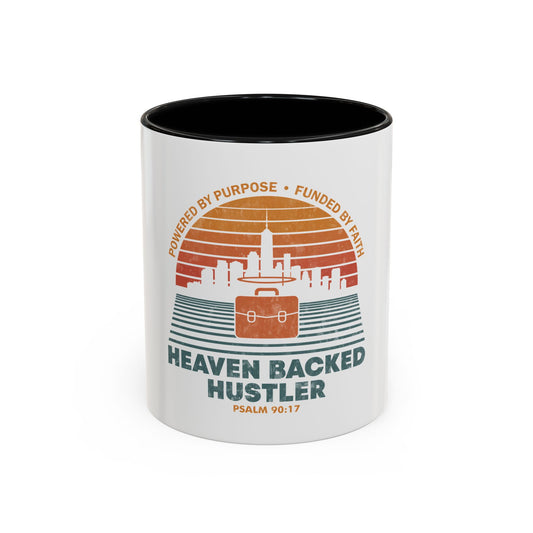 Heaven Backed Hustler Coffee Mug