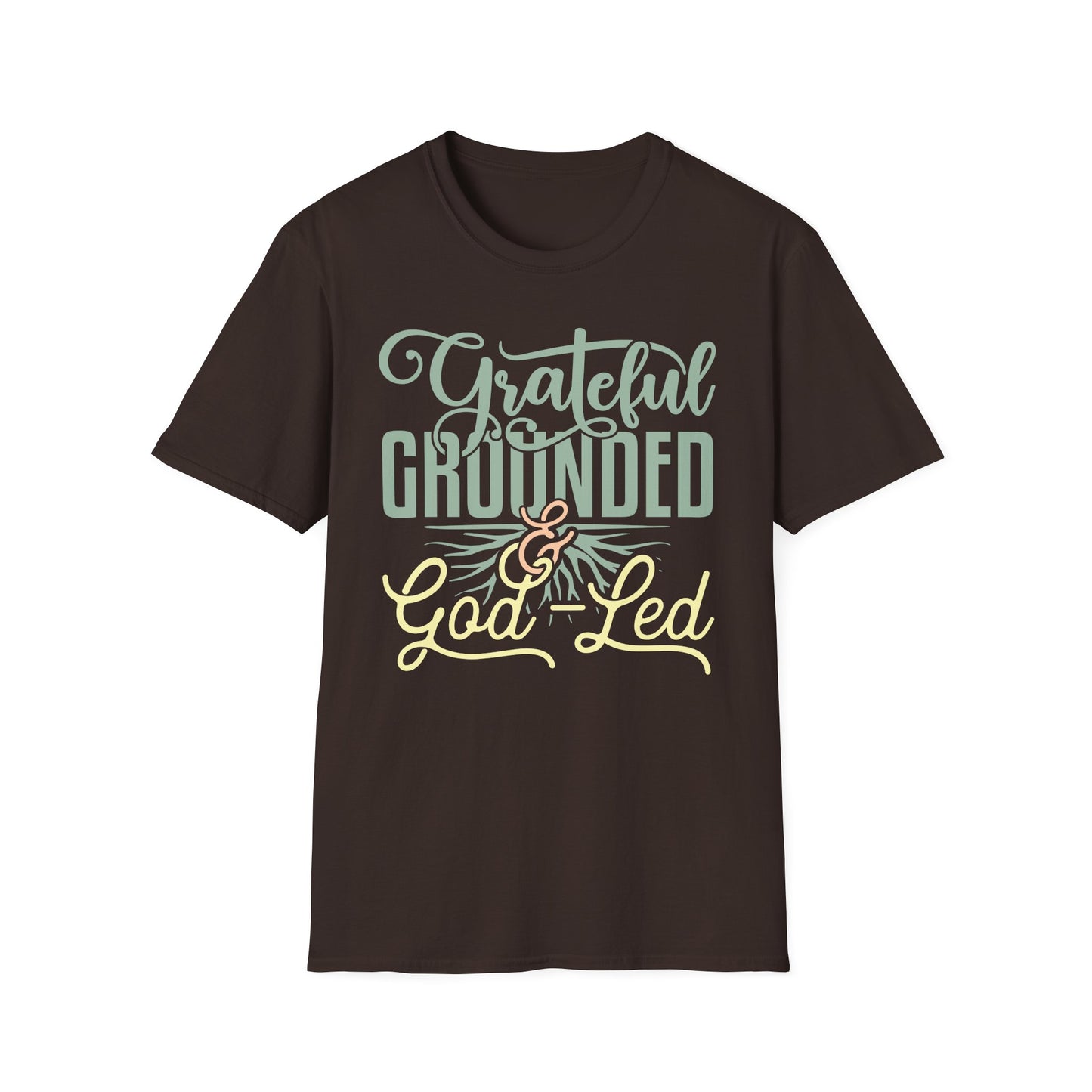 Grateful, Grounded, & God-Led Tee
