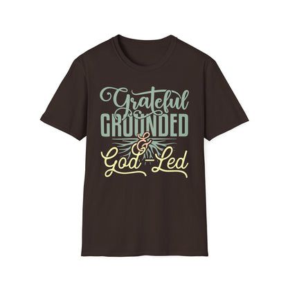 Grateful, Grounded, & God-Led Tee