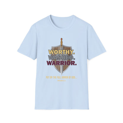 Worthy. Washed. Warrior Tee