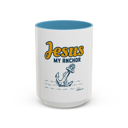 Jesus My Anchor Coffee Mug