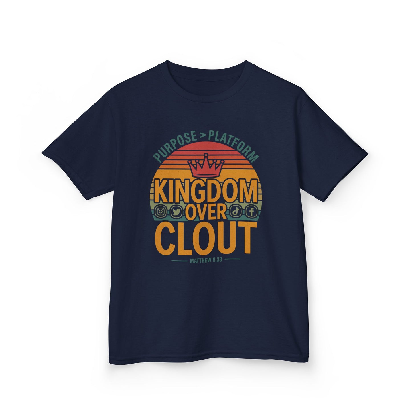 Kingdom Over Clout Kids Tee