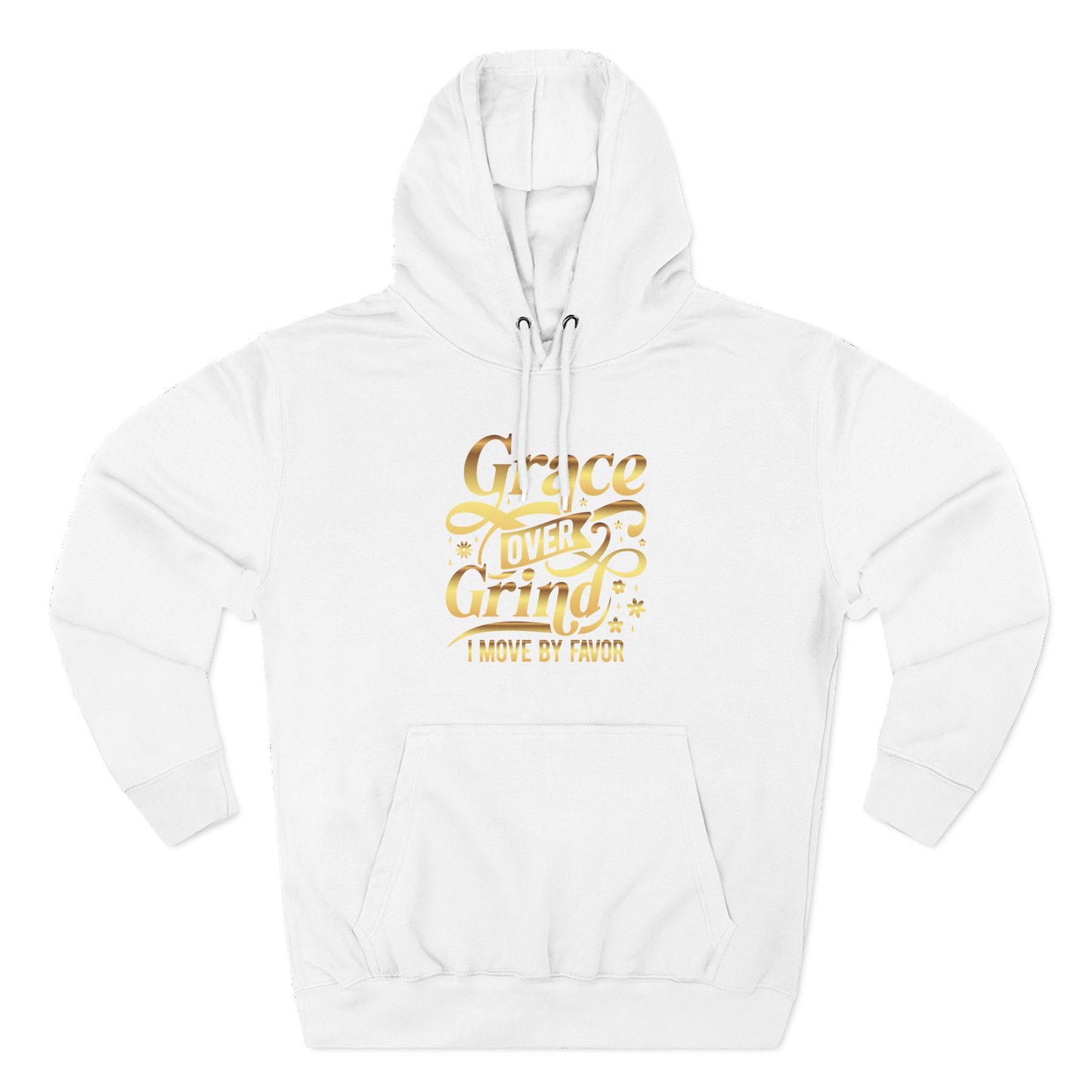 Grace Over Grind. I move by Favor Hoodie