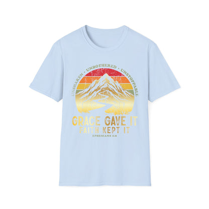 Grace Gave It. Faith Kept It. Tee