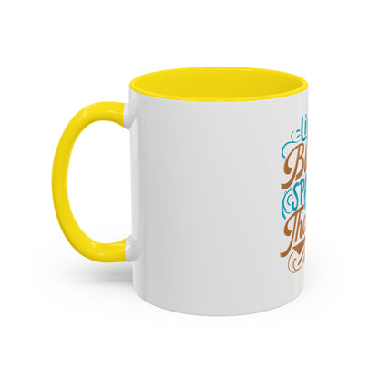 Living Blessed, Speaking Thankful Coffee Mug