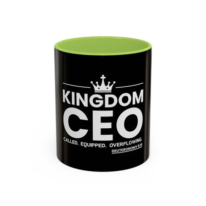 Kingdom CEO™ - Called. Equipped. Overflowing Coffee Mug