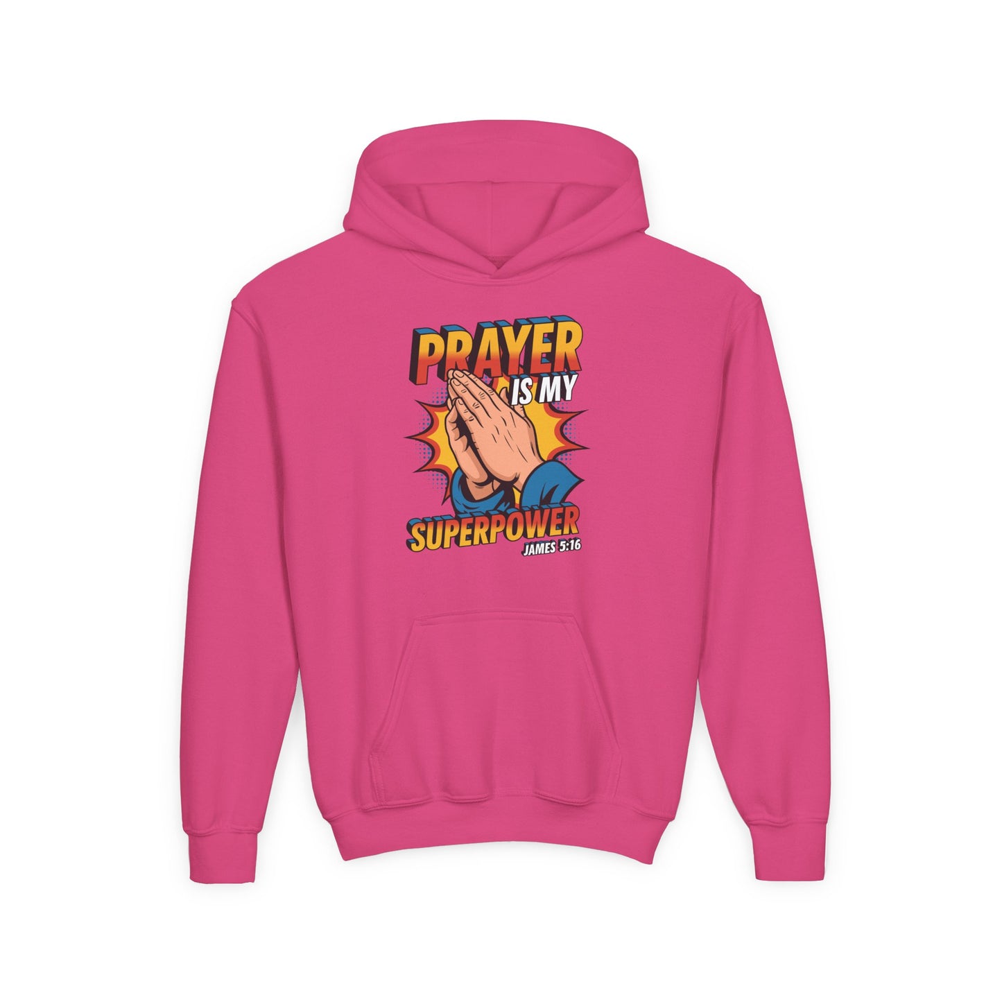 Prayer is My Superpower Youth Hoodie