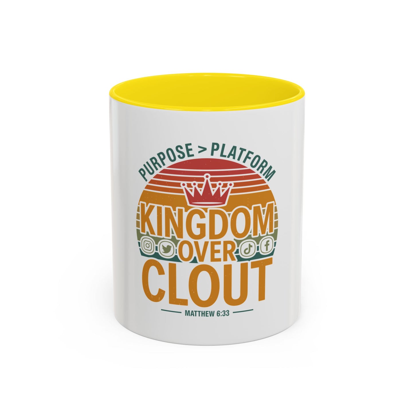 Kingdom Over Clout Coffee Mug
