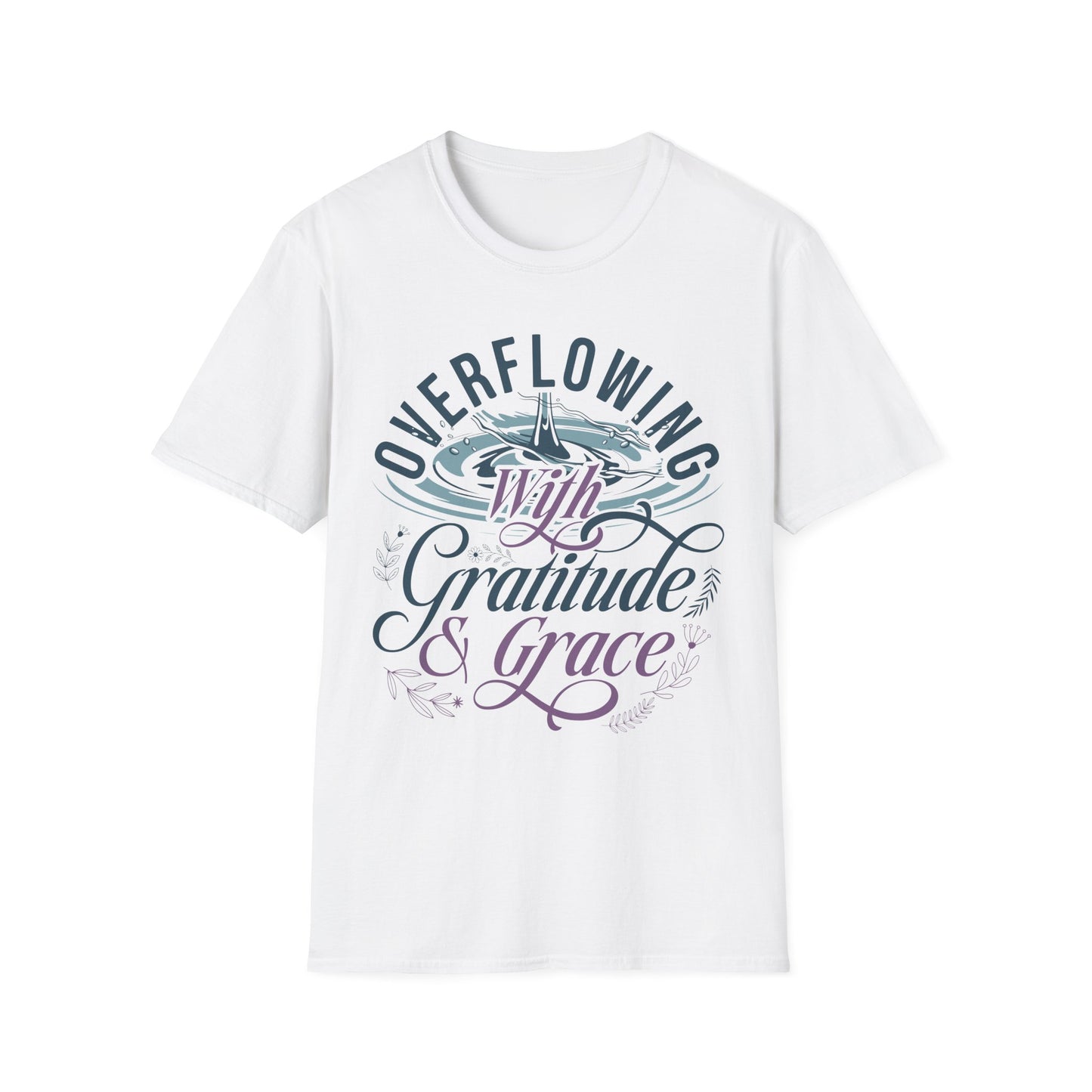 Overflowing with Gratitude & Grace Tee