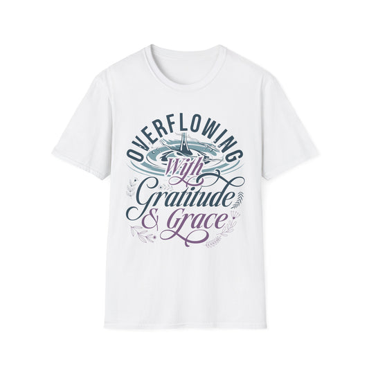 Overflowing with Gratitude & Grace Tee
