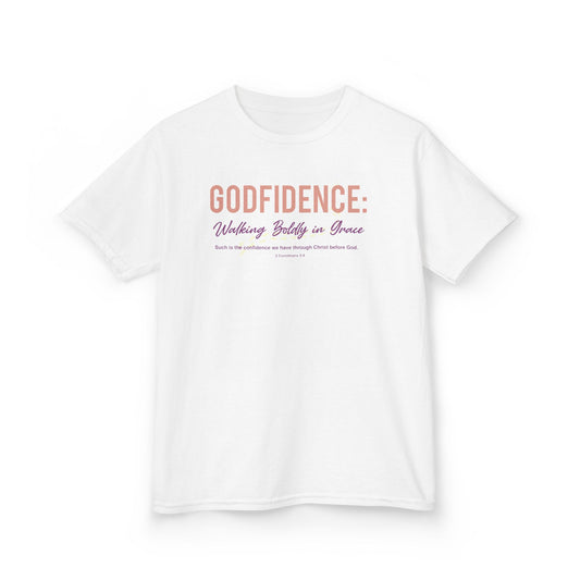 Godfidence: Walking Boldly in Grace Kids Tee