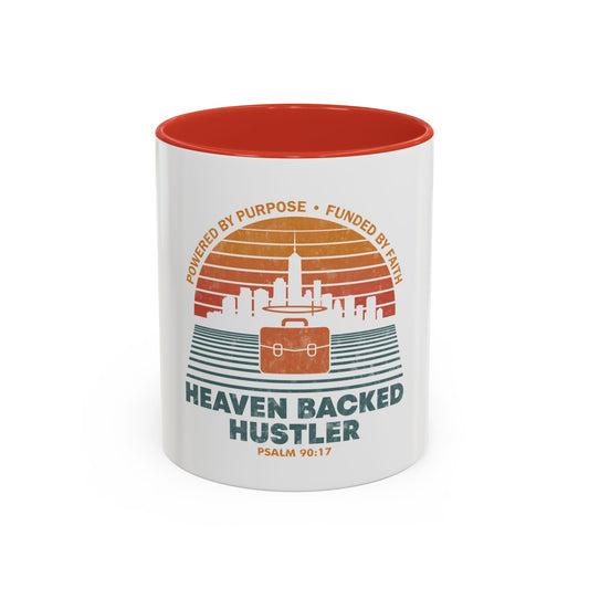 Heaven Backed Hustler Coffee Mug