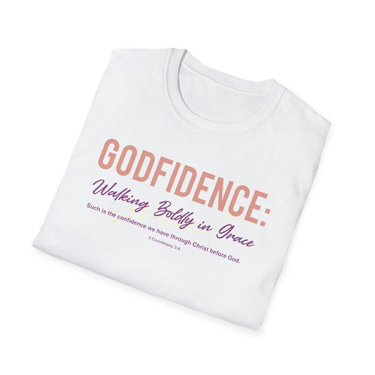 Godfidence: Walking Boldly in Grace Tee