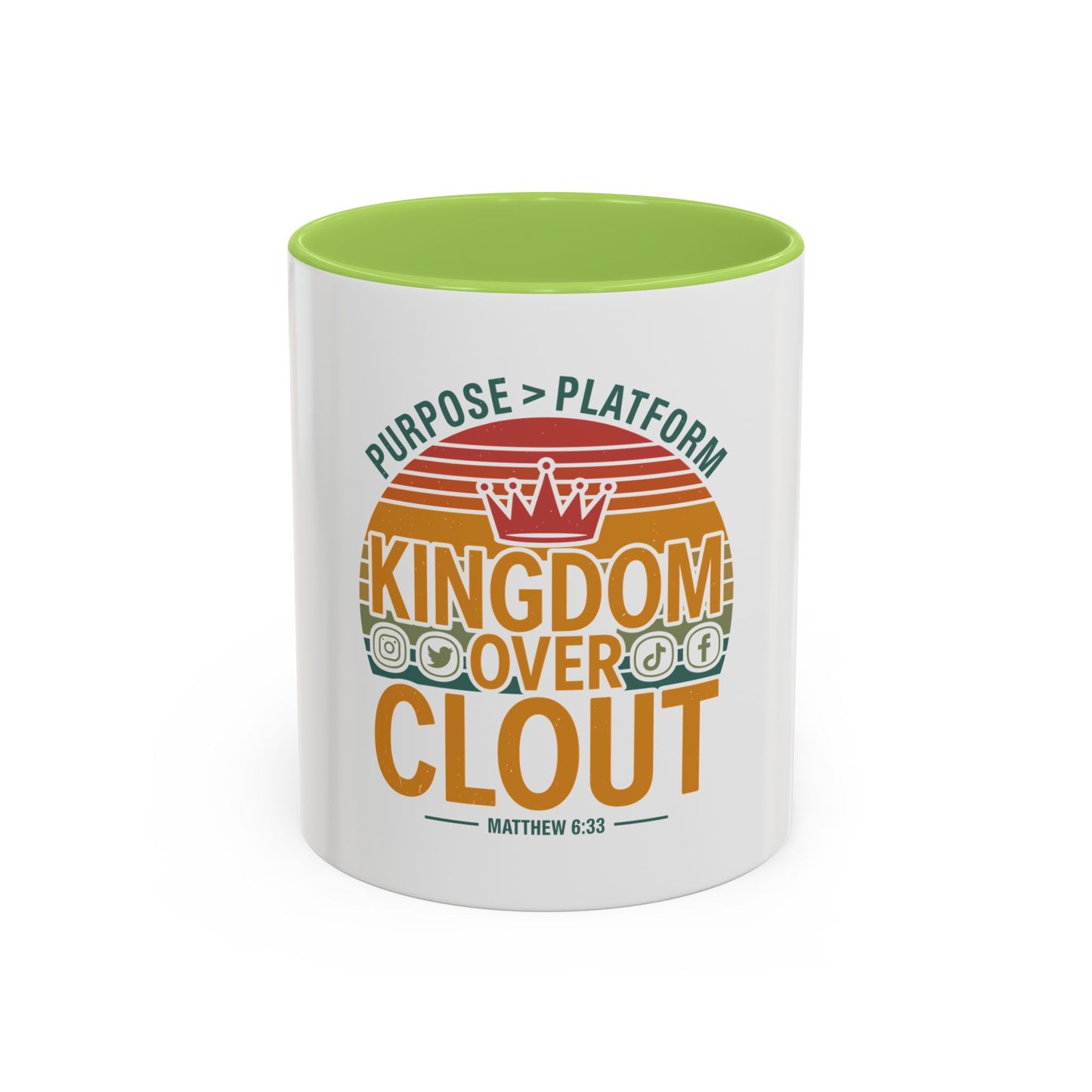 Kingdom Over Clout Coffee Mug
