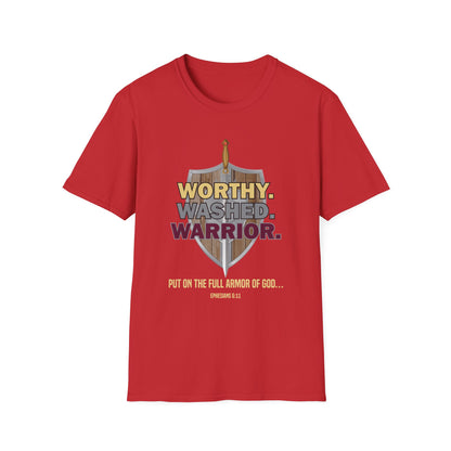 Worthy. Washed. Warrior Tee