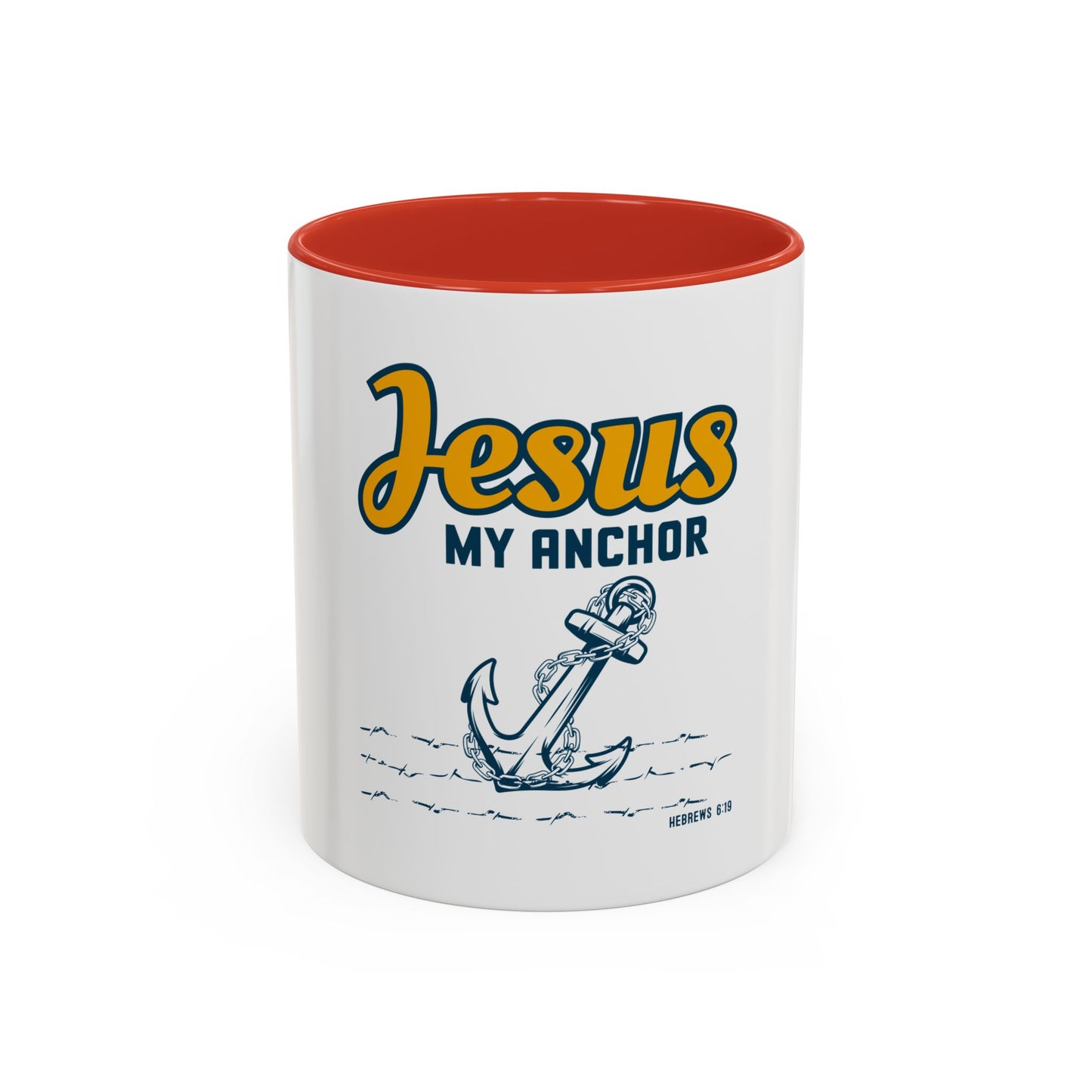Jesus My Anchor Coffee Mug