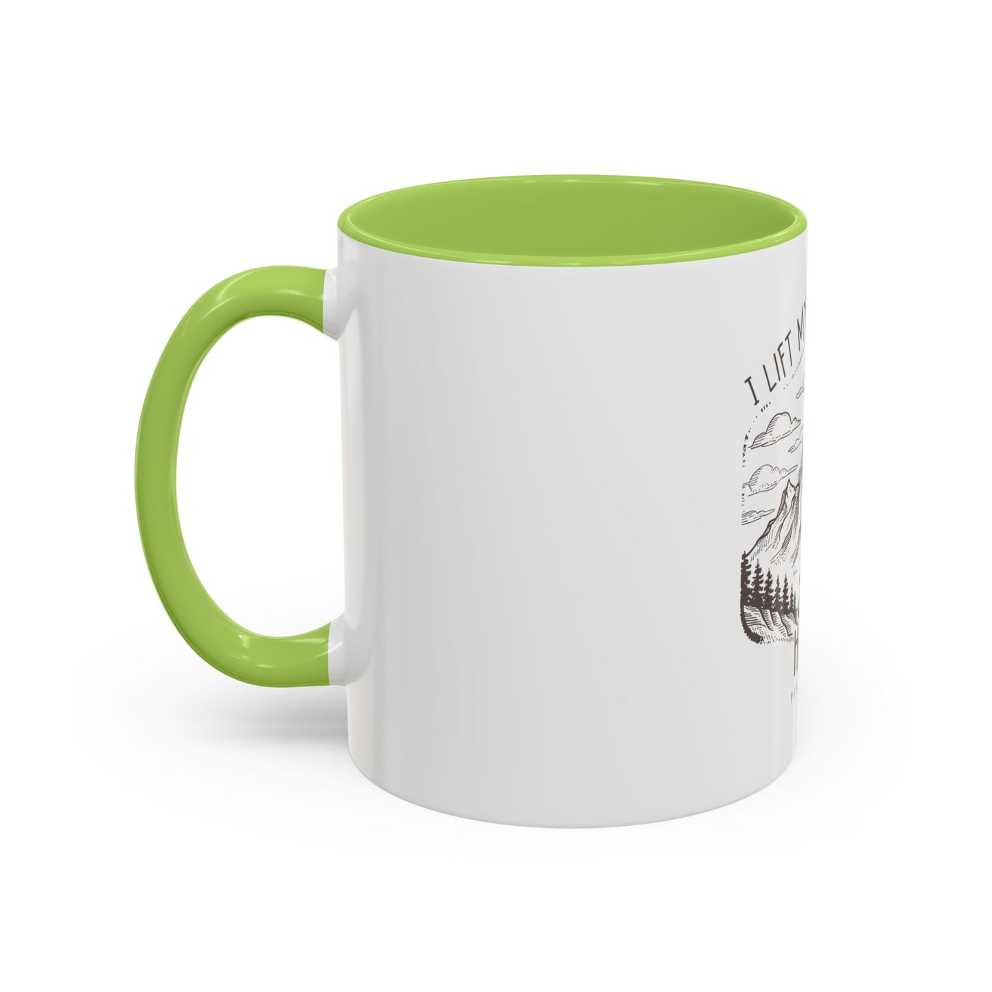 I lift my eyes to the hills Coffee Mug