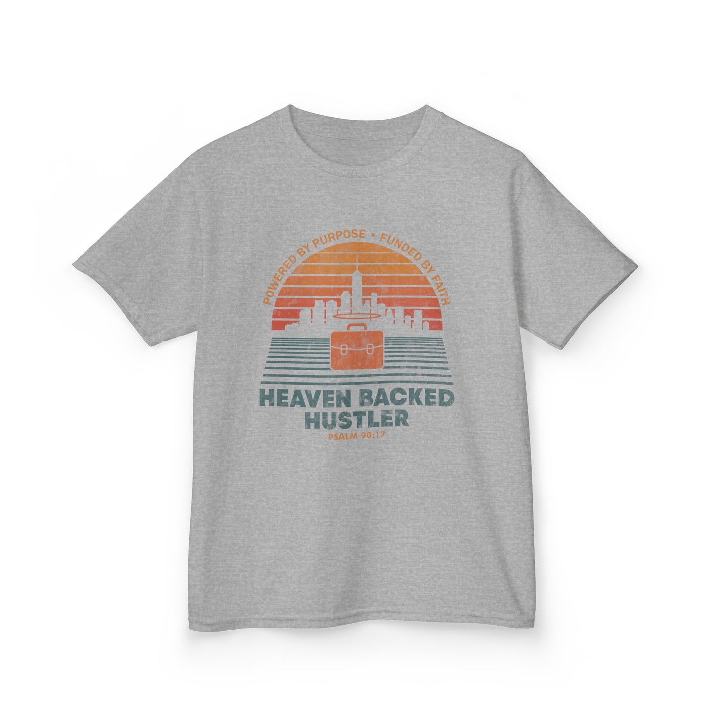 Heaven Backed Hustler Kids Tee