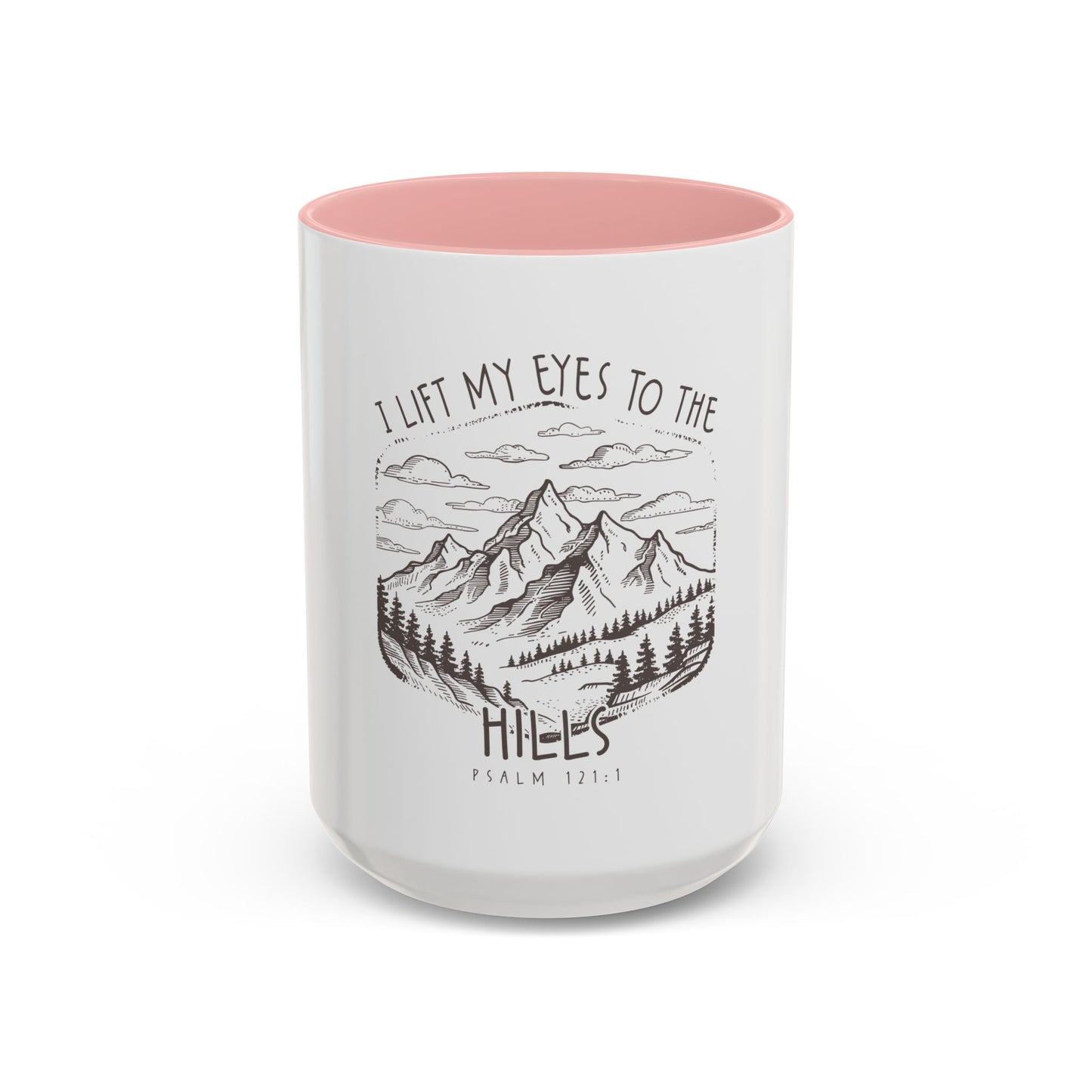 I lift my eyes to the hills Coffee Mug