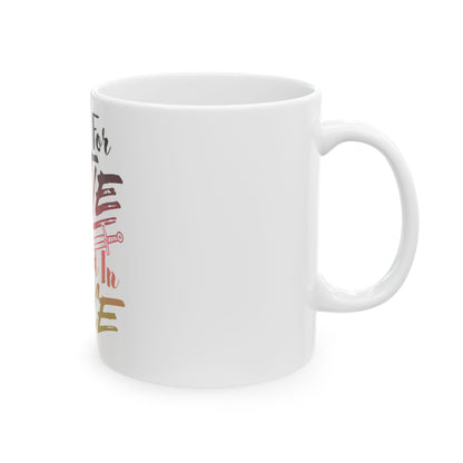 Built for Battle. Clothed in Grace Ceramic Mug