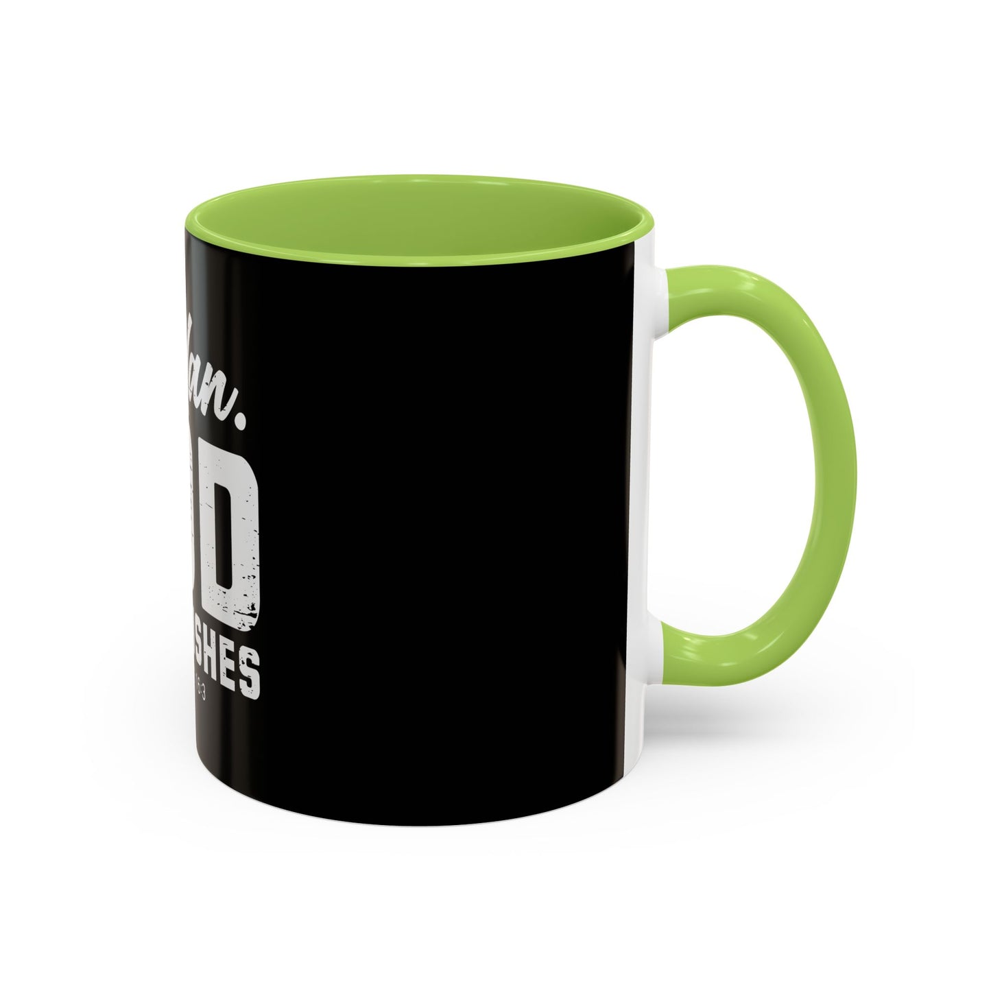 I Plan. God Establishes Coffee Mug