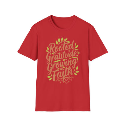Rooted in Gratitude, Growing in Faith Tee