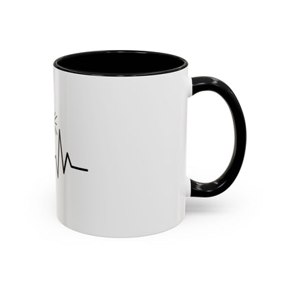 Heartbeat of the Cross Coffee Mug