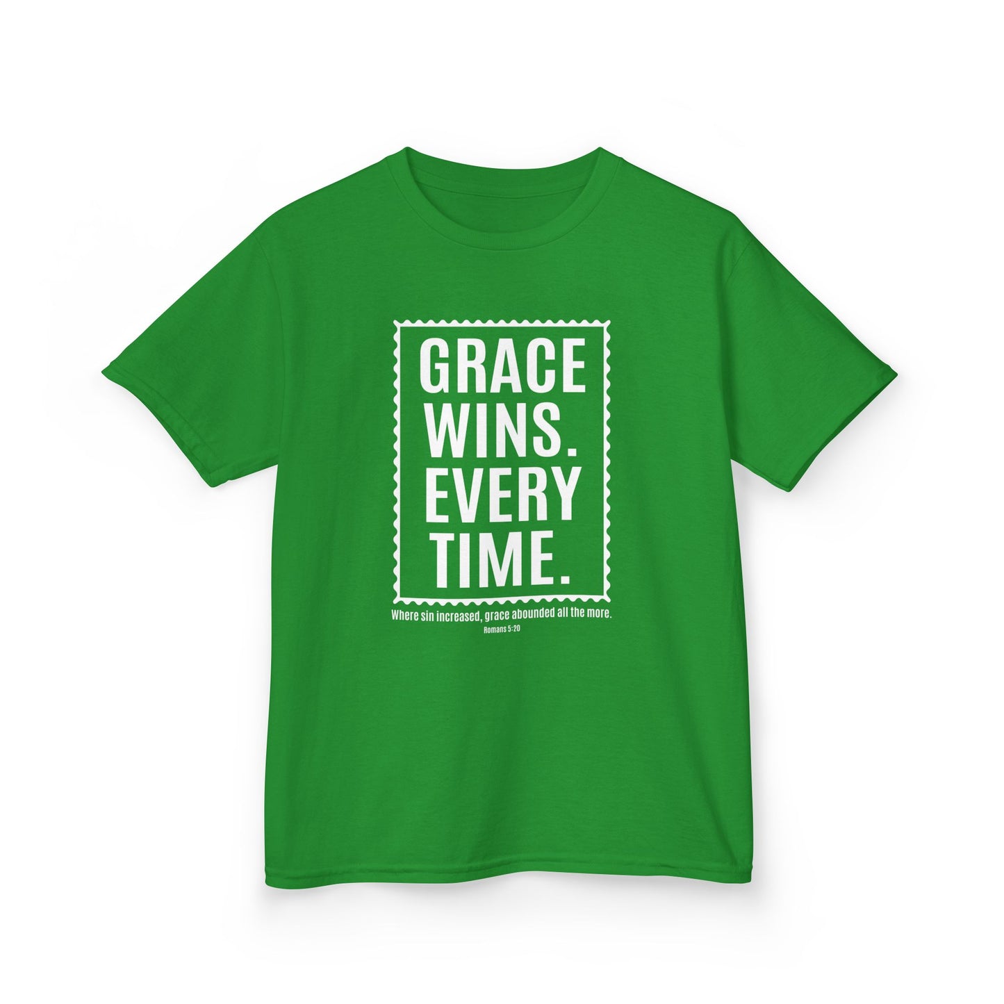 Grace Wins. Every Time Kids Tee