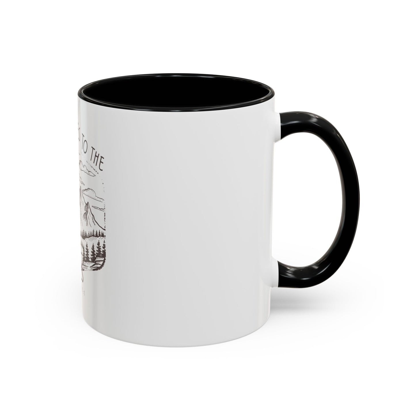 I lift my eyes to the hills Coffee Mug