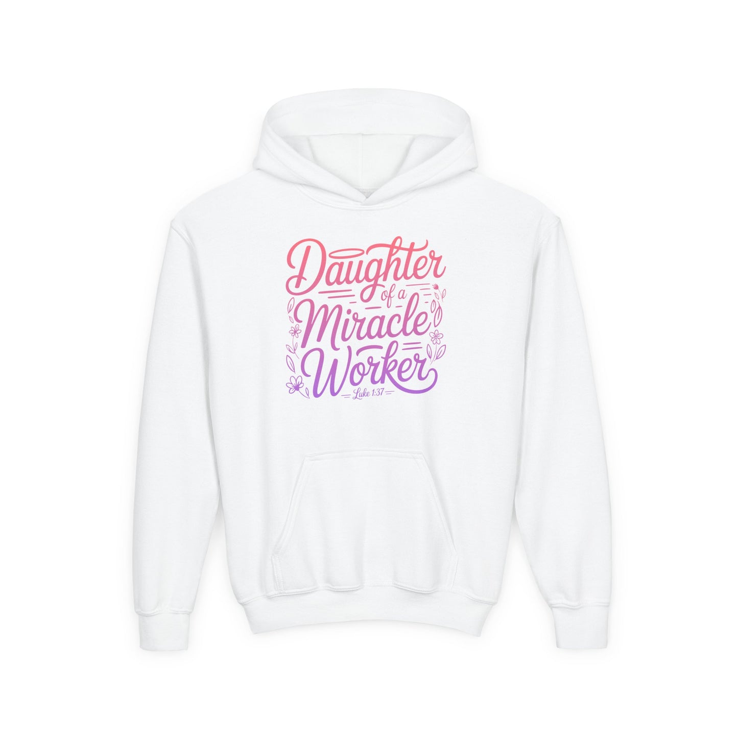 Daughter of a Miracle Worker Youth Hoodie
