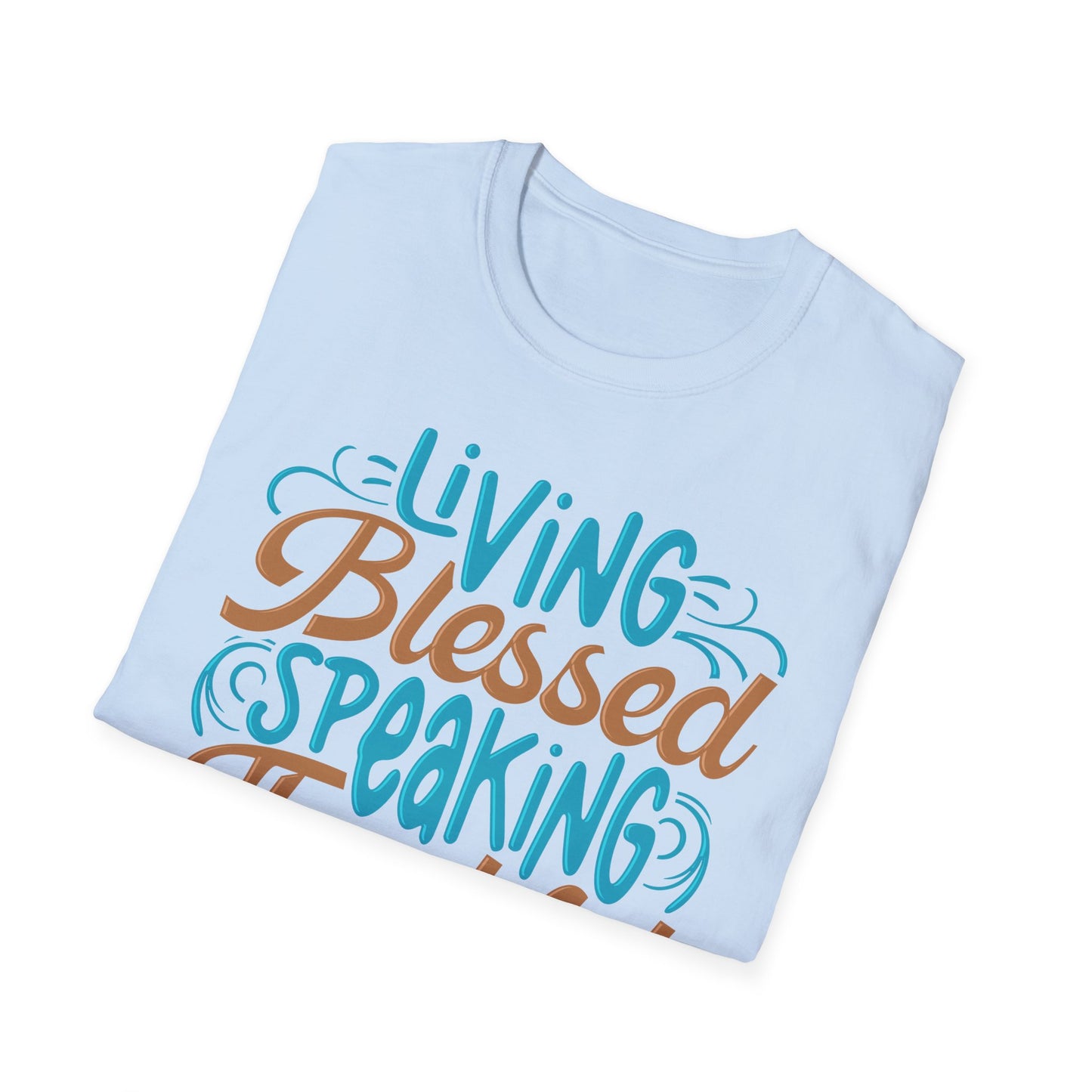Living Blessed, Speaking Thankful Tee