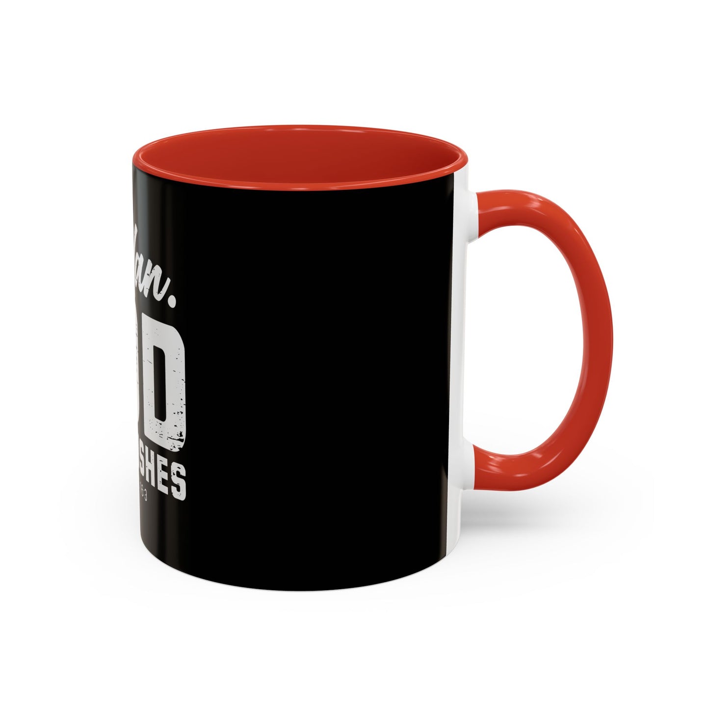 I Plan. God Establishes Coffee Mug