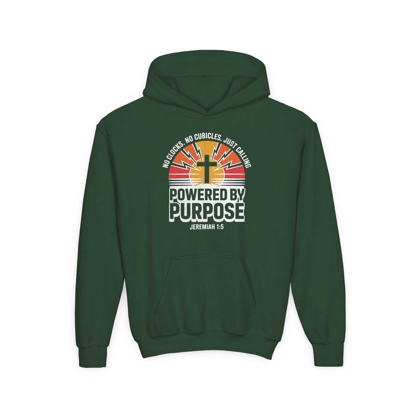 Powered by Purpose Youth Hoodie