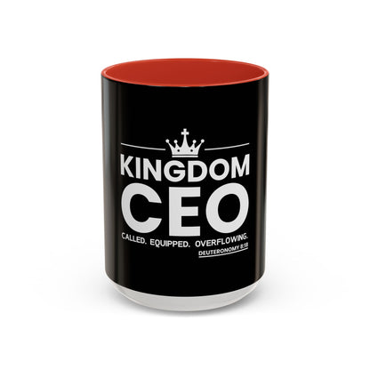 Kingdom CEO™ - Called. Equipped. Overflowing Coffee Mug