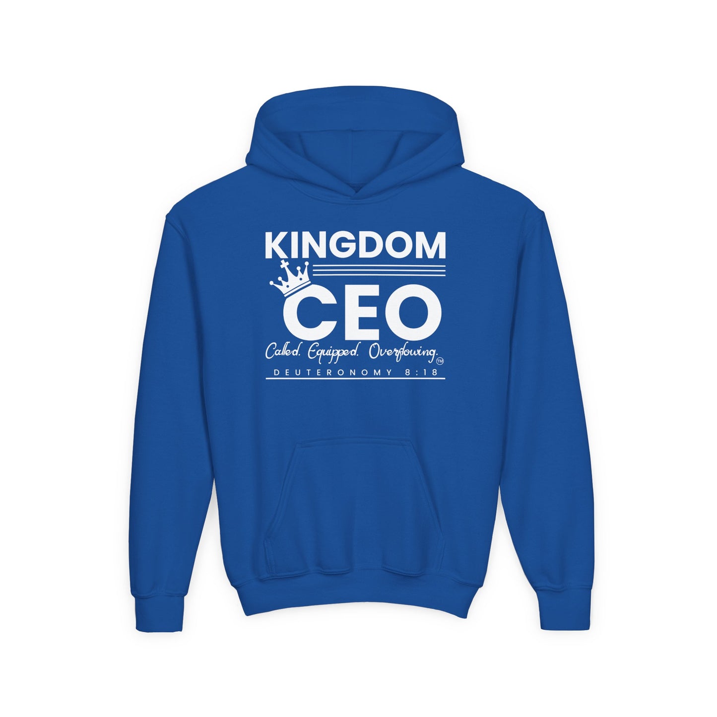 CEO: Christ Empowers Ownership Youth Hoodie