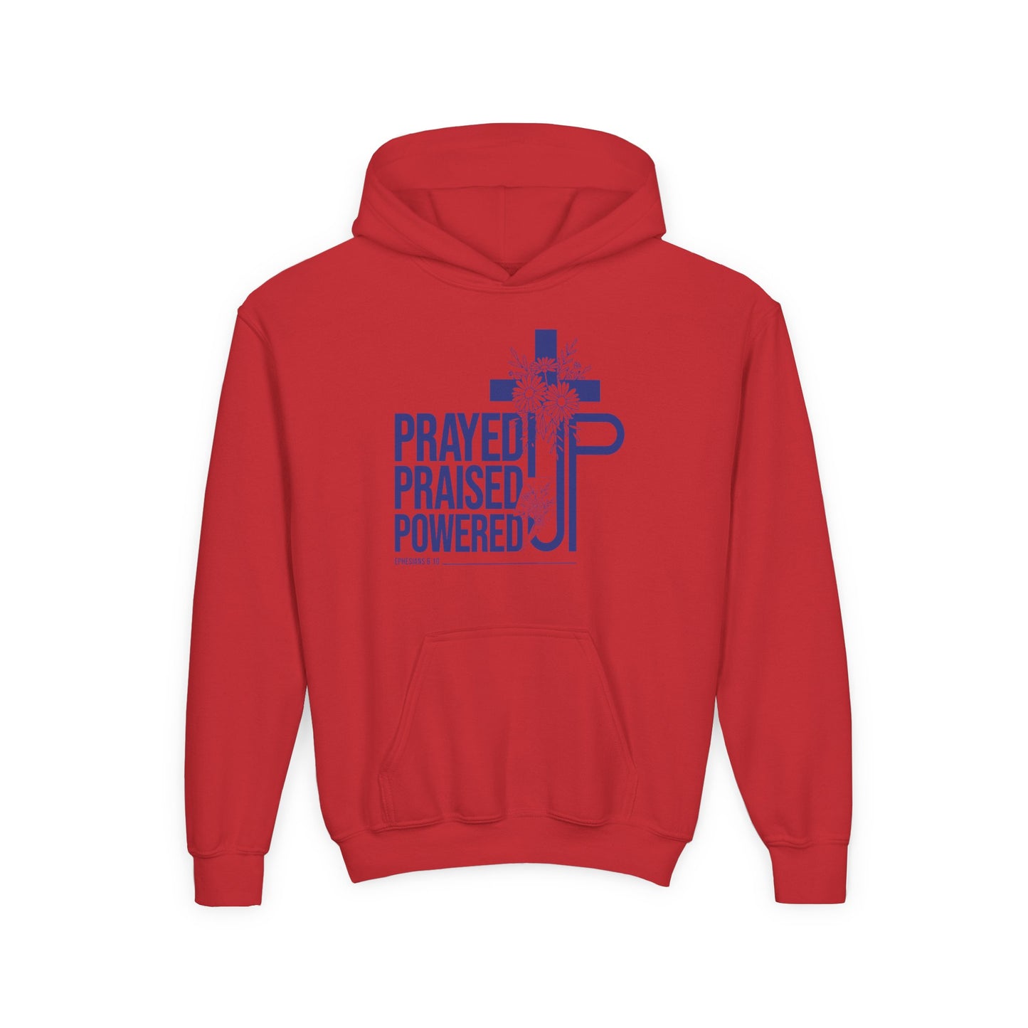 Prayed Up. Praised Up. Powered Up Youth Hoodie
