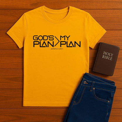 God's Plan > My Plan Tee