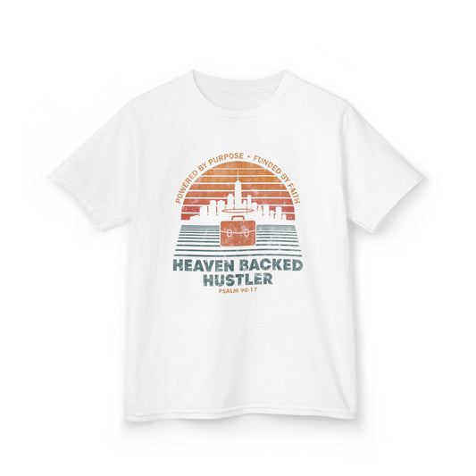 Heaven Backed Hustler Kids Tee
