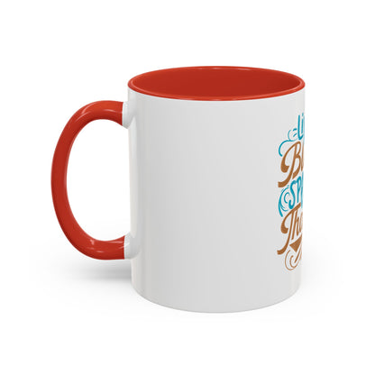 Living Blessed, Speaking Thankful Coffee Mug