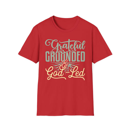 Grateful, Grounded, & God-Led Tee