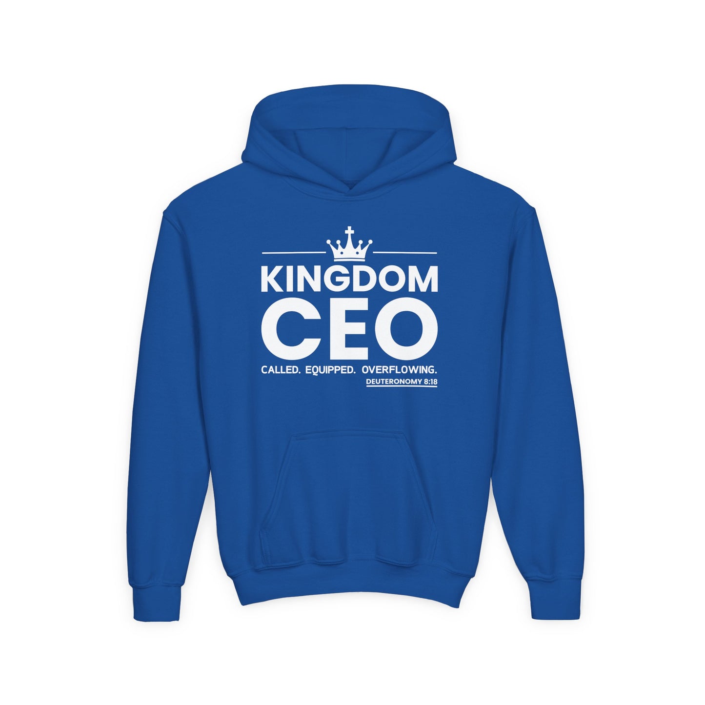Kingdom CEO™ - Called. Equipped. Overflowing Youth Hoodie