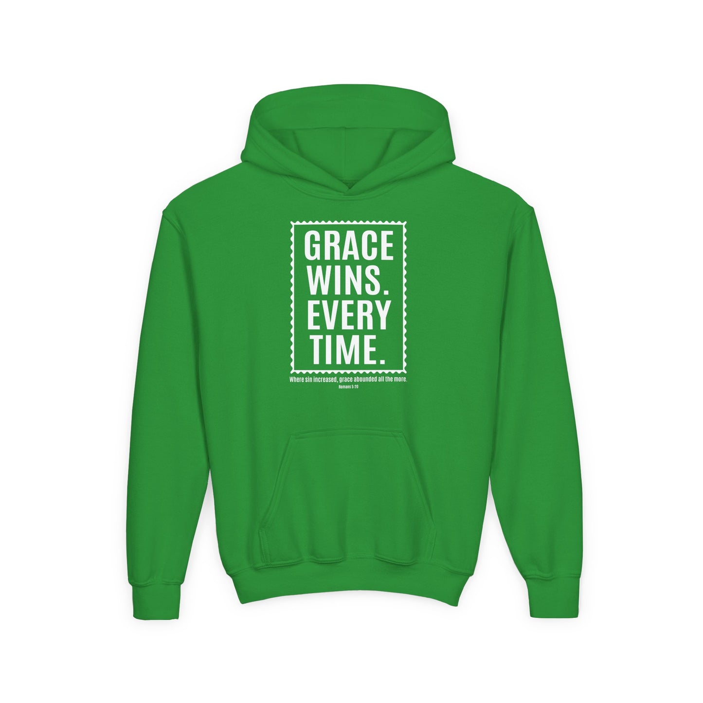 Grace Wins. Every Time Youth Hoodie