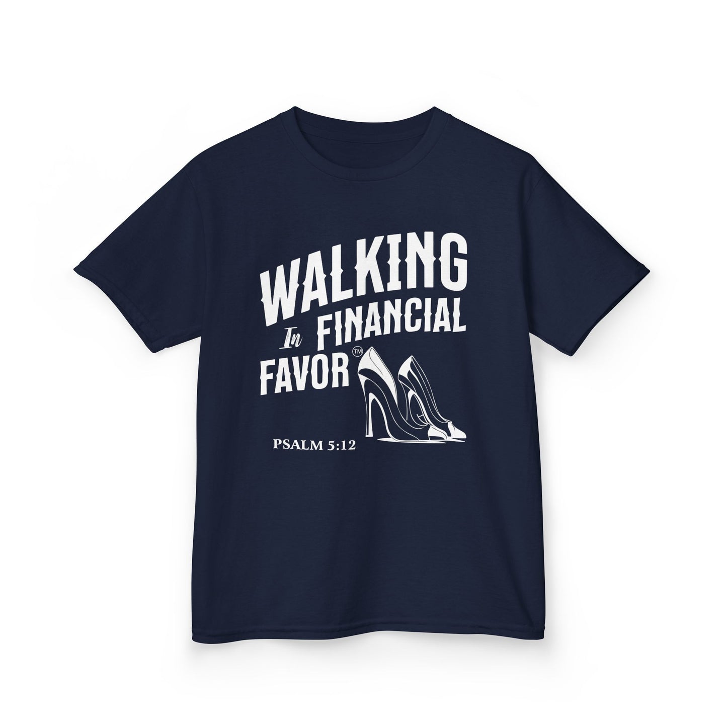 Walking in Financial Favor Kids Tee