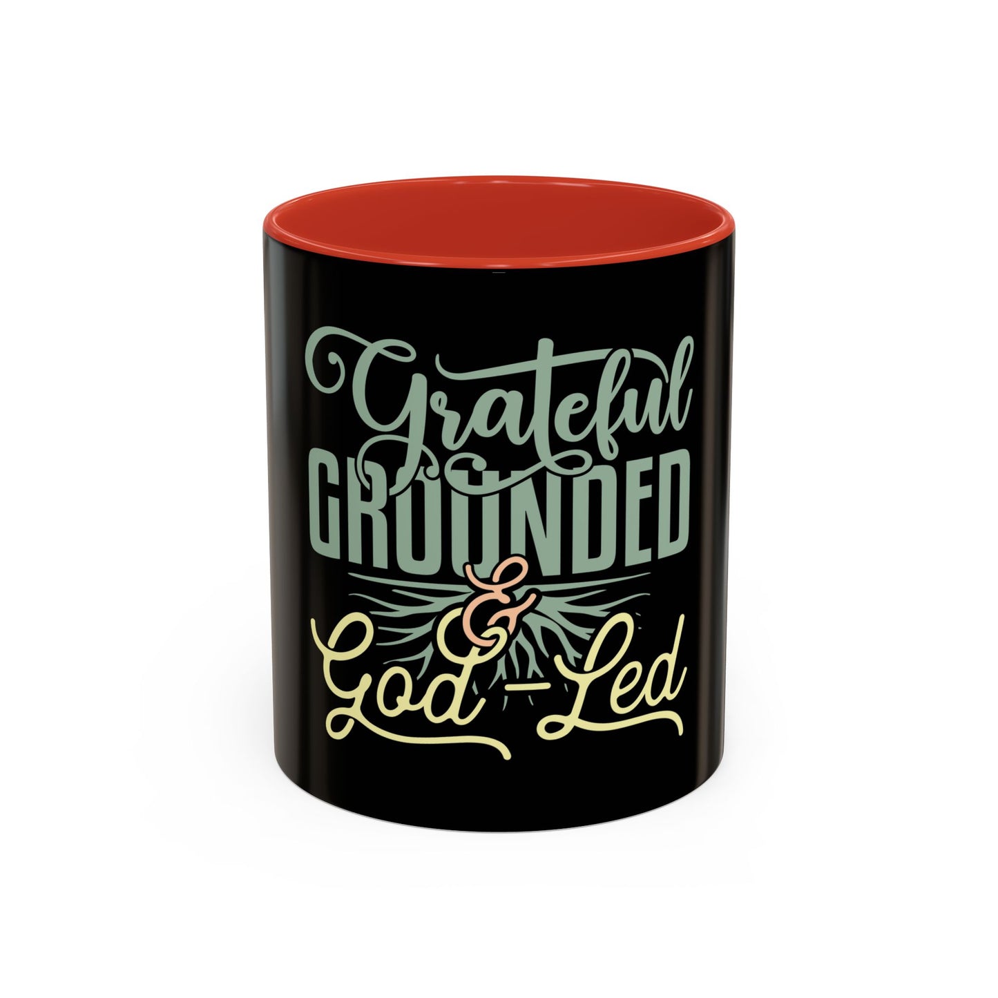 Grateful, Grounded, & God-Led Coffee Mug